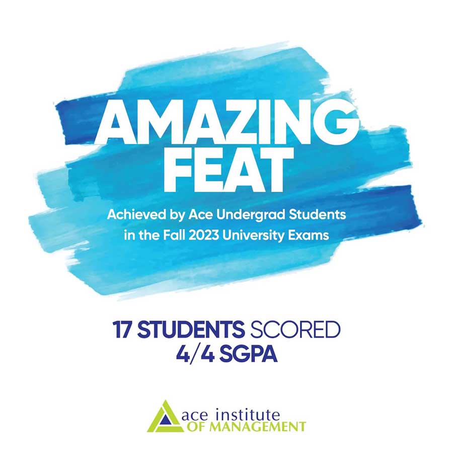 Amazing Feat Achieved by Ace Undergrad Students in the Fall 2023 University Exams